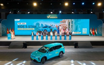 Dịch vụ taxi điện Green SM Limo ra mắt tại Ấn Độ, dùng MPV 7 chỗ của VinFast
